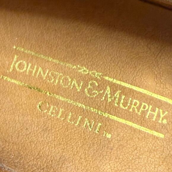 Johnston & Murphy Cellini Mens Tassel Dress Loafers  Size 10.5M in Brown - Picture 7 of 8